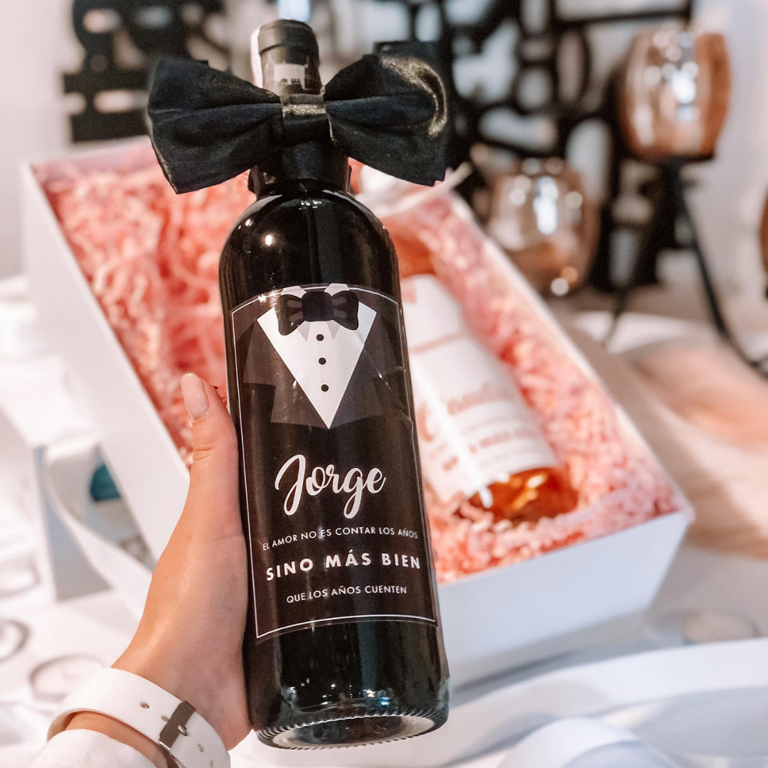 Botella de vino personalizada para regalar Botella de vino personalizada para regalar