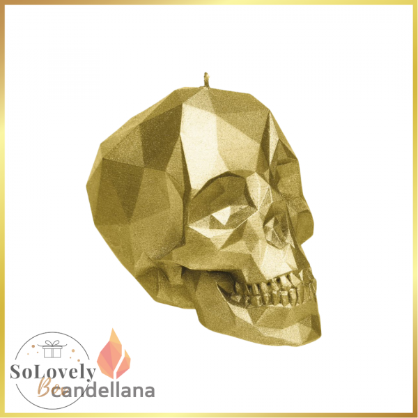 VELA SKULL LOW POLY BIG/SMALL (ELIGE COLOR)